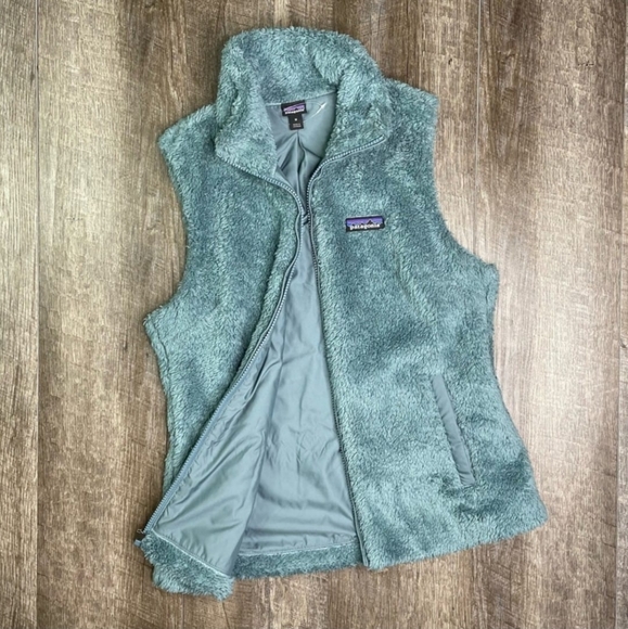 Patagonia Jackets & Blazers - Patagonia Dusty Blue Los Gatos Vest Womens Size XL